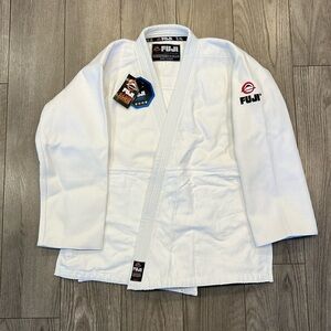 Fuji Double Weave Judo Gi White. NWT